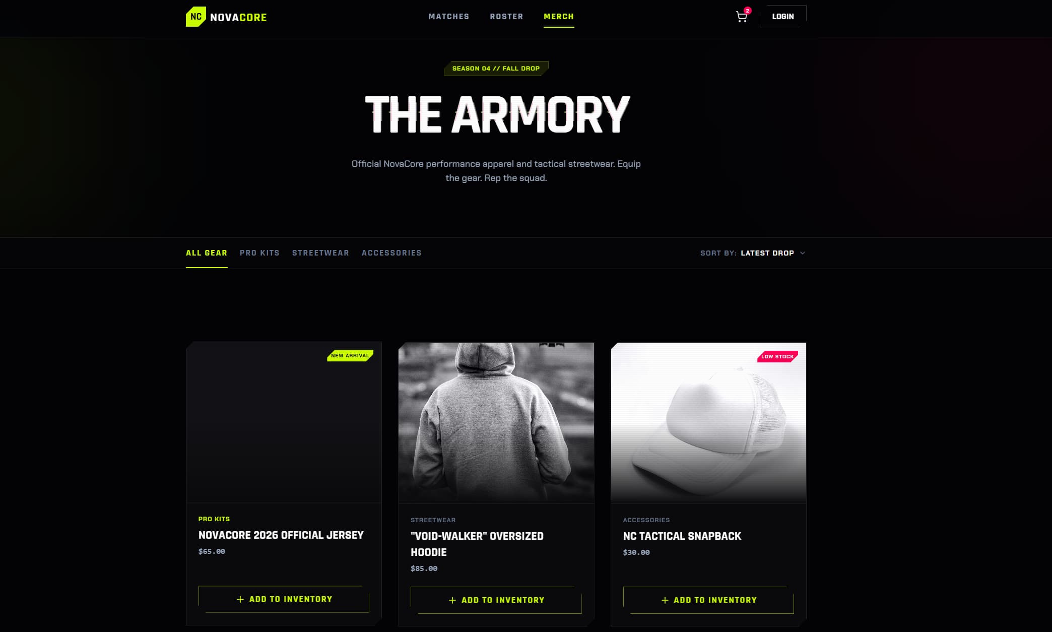Tactical Team Roster & Player Profiles